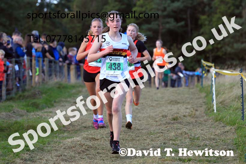 Girls under-15s 2023 Start Fitness NEHL, Druridge Bay Country Park, Northumberland.  Photo: David T. Hewitson/Sports for All Pics
